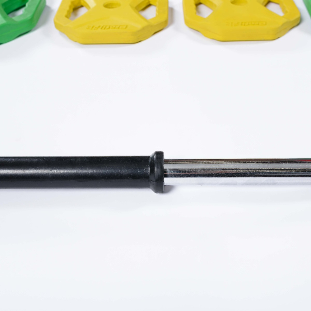 Штанга для аэробики и комплект дисков Прогресс (1,25-2,5-5 кг) PROFI-FIT