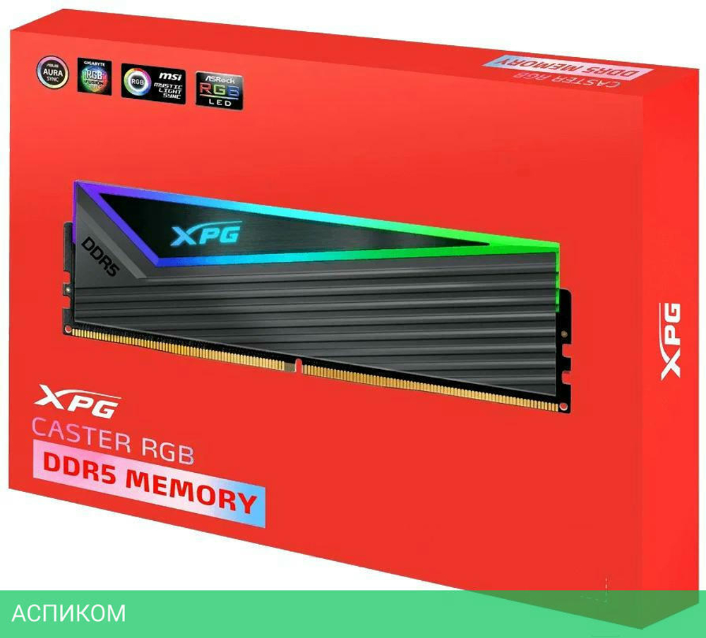 Оперативная память A-Data XPG Caster RGB 32GB DDR5 (AX5U6000C3016G-DCCARGY)