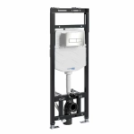 Инсталляция для унитаза WasserKraft Alme 15TLT.010.ME.BN03 кнопка никель
