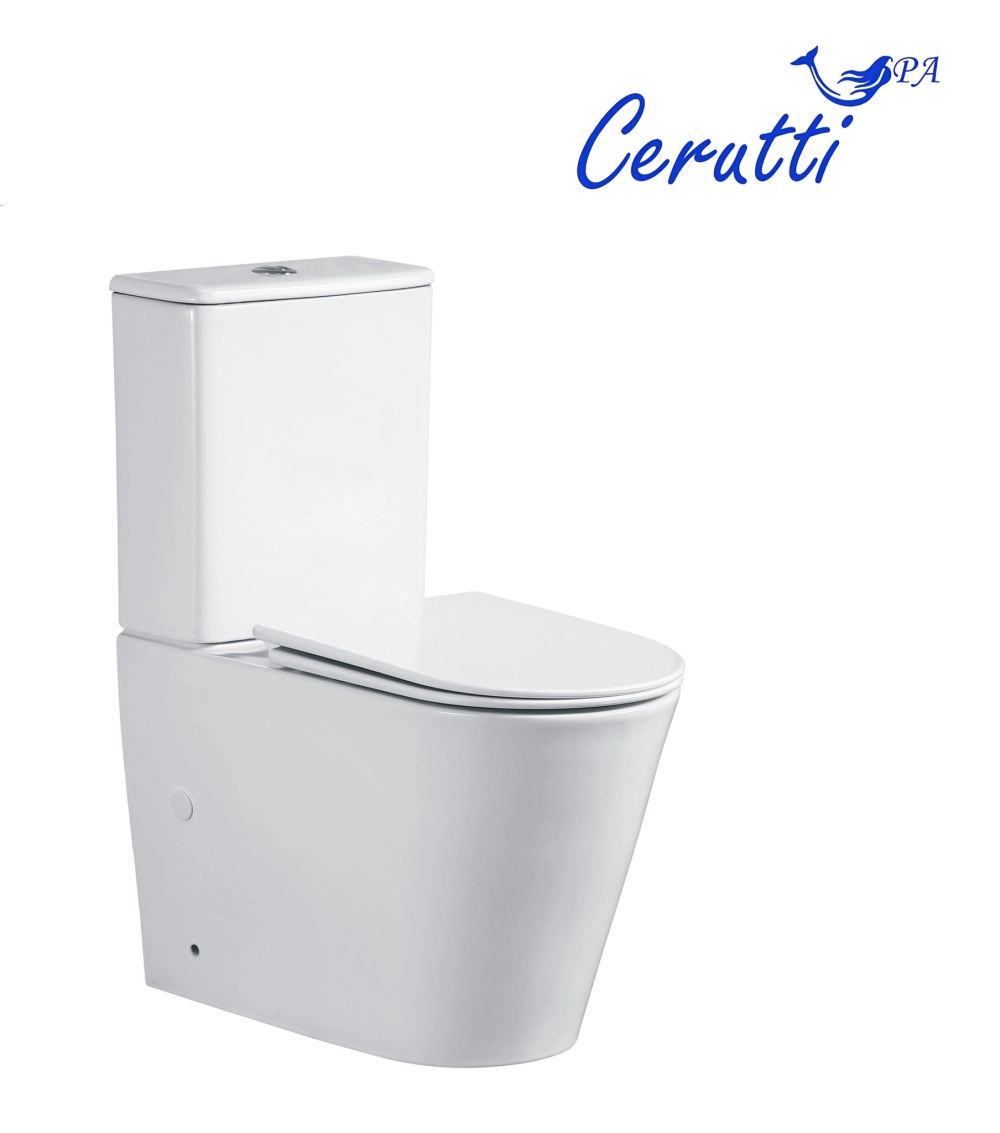 Унитаз PIERA Tornado напольный безободковый Ceruttispa CT10560 (630х350х795) Ceruttispa