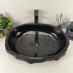 Раковина из андезита Erozy Black EA-65001 63*43*15 0039