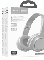 Наушники мониторные беспроводные HOCO W46 wireless headphones Bluetooth (светло синий)