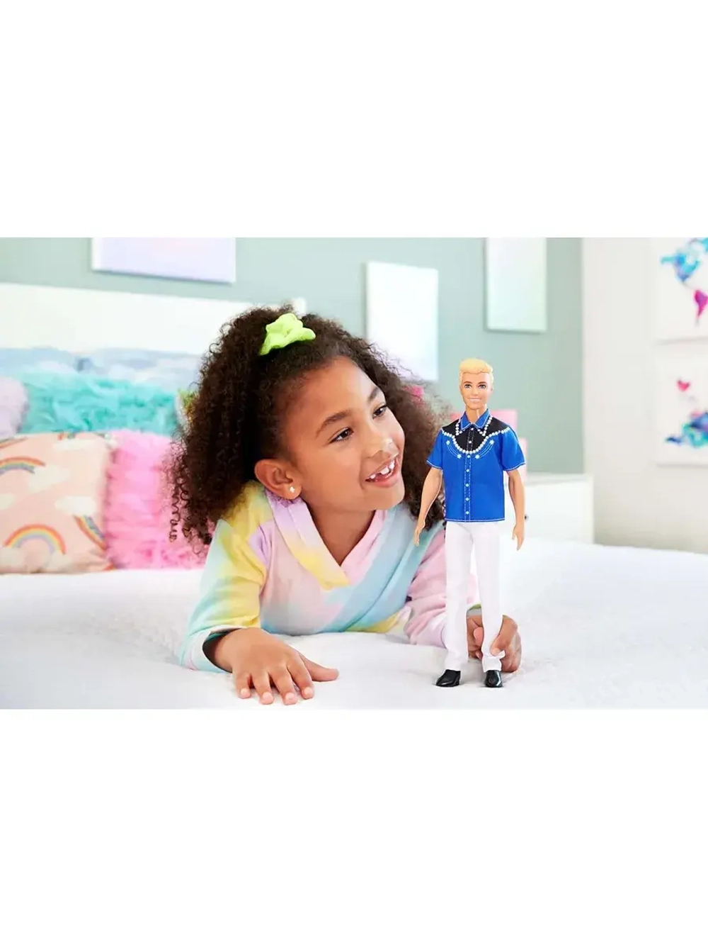Кукла Барби Кен Игра с модой Fashionistas DWK44 HRH25
