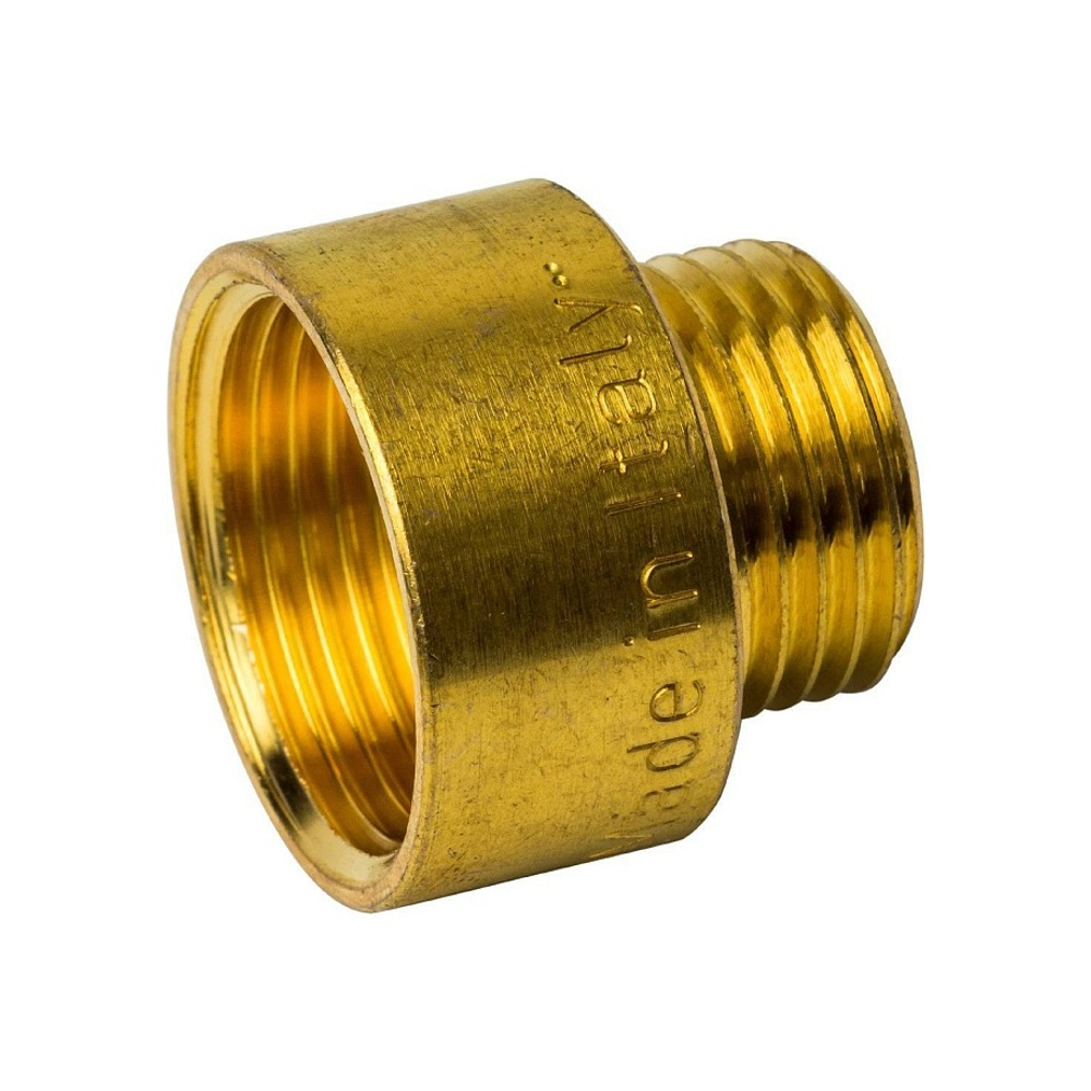 Переход с внутренней резьбы на наружную STOUT SFT 0007 - 1/2" x 3/8" (латунь без покрытия)