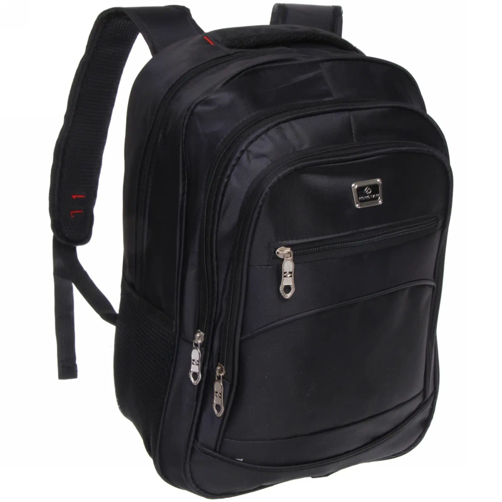 Рюкзак многофункциональный «BAST BRUNO», с отделением для ноутбука, усиленные лямки, цвет черный , 47*35*14см (30литров)