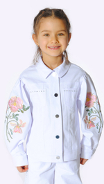 Жакет джинсовый для девочки 3-6 лет Fleur de Vie