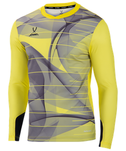 Свитер вратарский DIVISION PerFormDRY GK Pattern LS, желтый/черный/белый