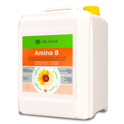Жидкое удобрение с бором, гидроксикарбоновыми и аминокислотами Life Force Amino B канистра 10 литров