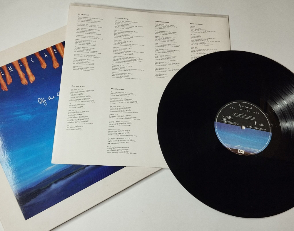 Винтажная виниловая пластинка LP Paul McCartney Off The Ground (Spain 1993) Hope Of Deliverance