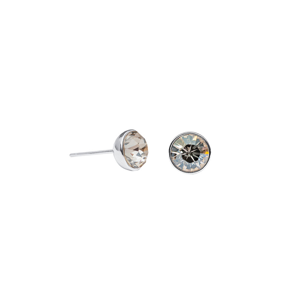 Серьги-пусеты Fiore Luna Crystal Silver Shade SWE298 CSS S