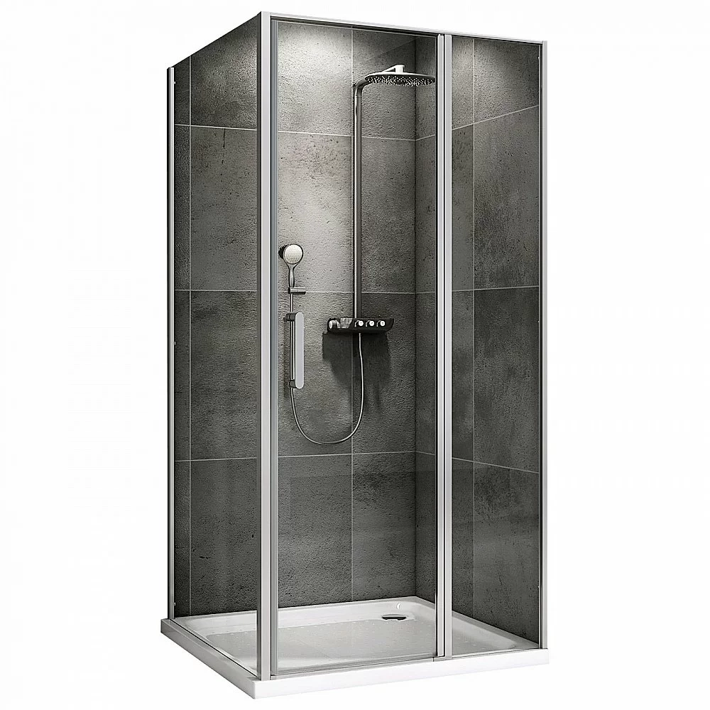 Душевой уголок ABBER Sonnenstrand AG04130S-S70 130x70 стекло прозрачное/профиль хром