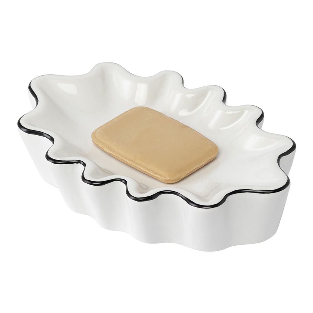 Мыльница Camellia, белая