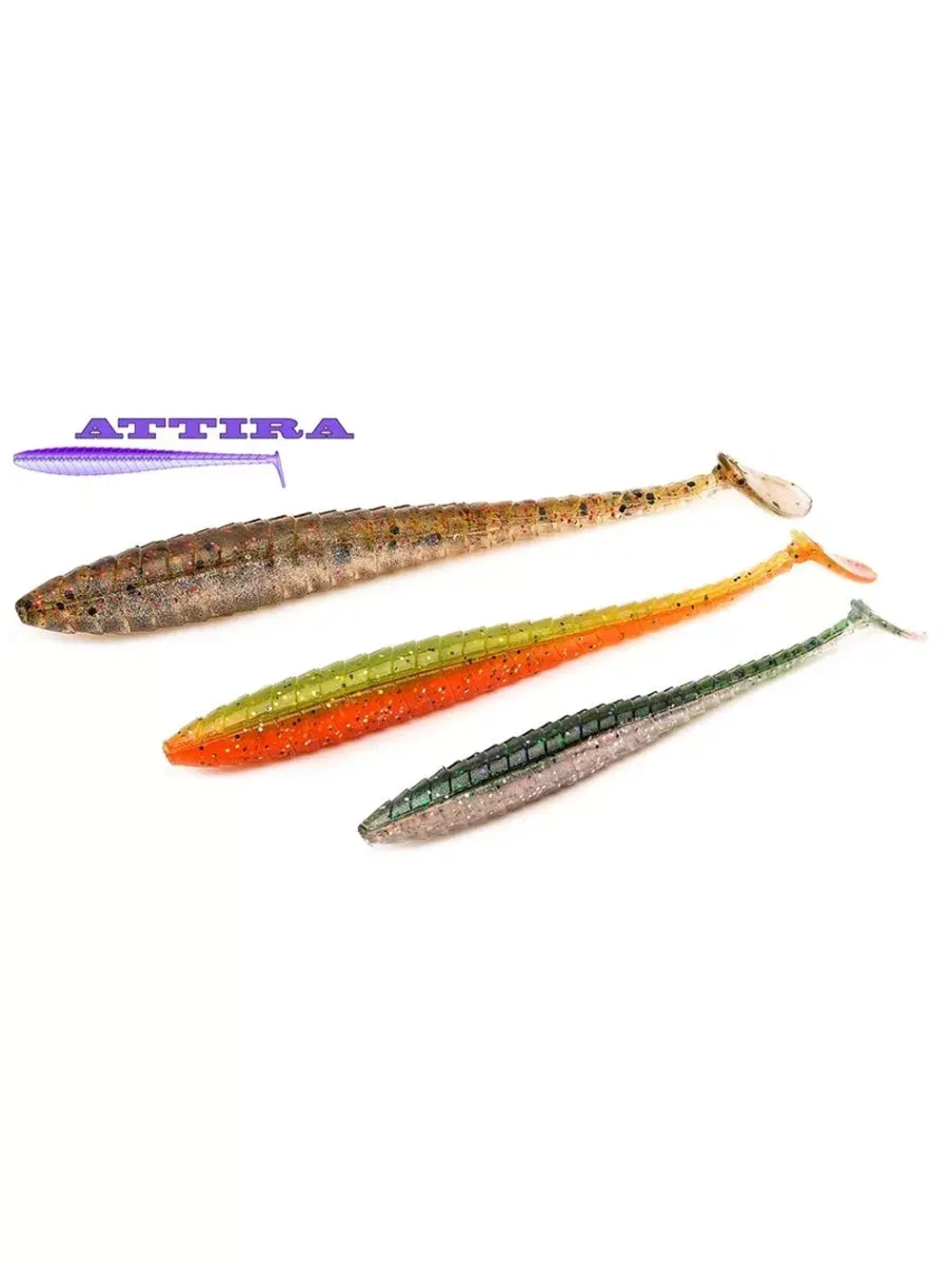 Виброхвост Attira,3.00'',76,2мм,2,9гр,цвет 426,7 шт/уп.