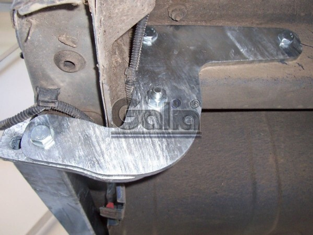 Фаркоп оцинкованный Galia F087A для FIAT Stilo универсал 2001-2007(паспорт и сертификат в комплекте)(без электрики)