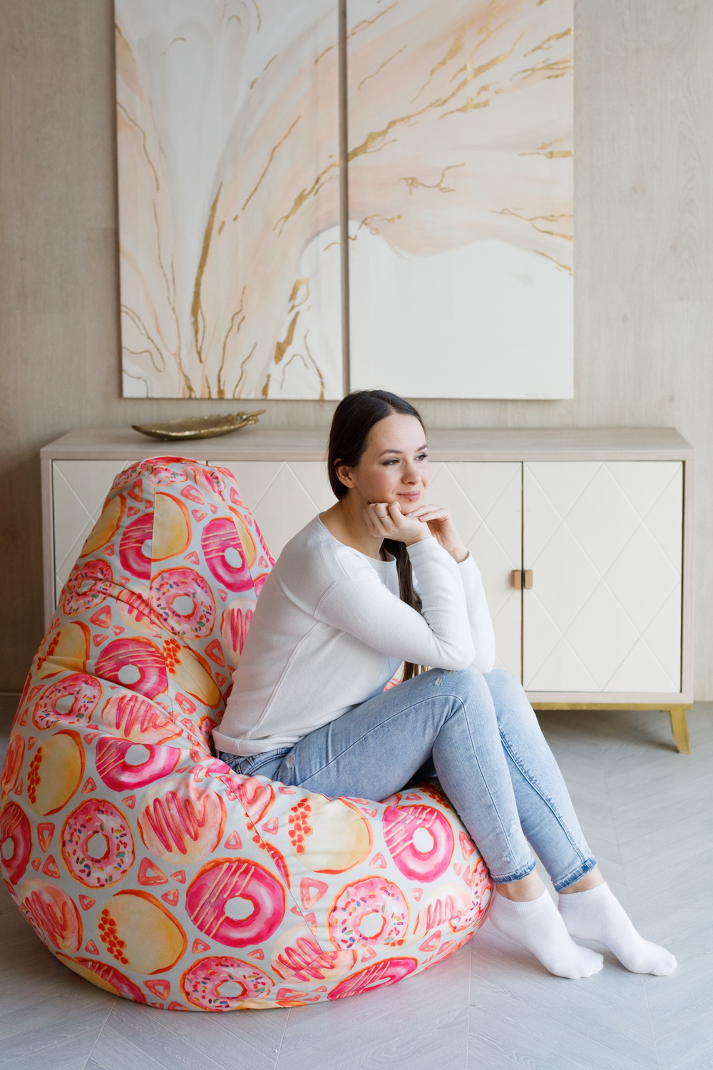 Кресло Мешок Груша Donats (5XL, Классический)