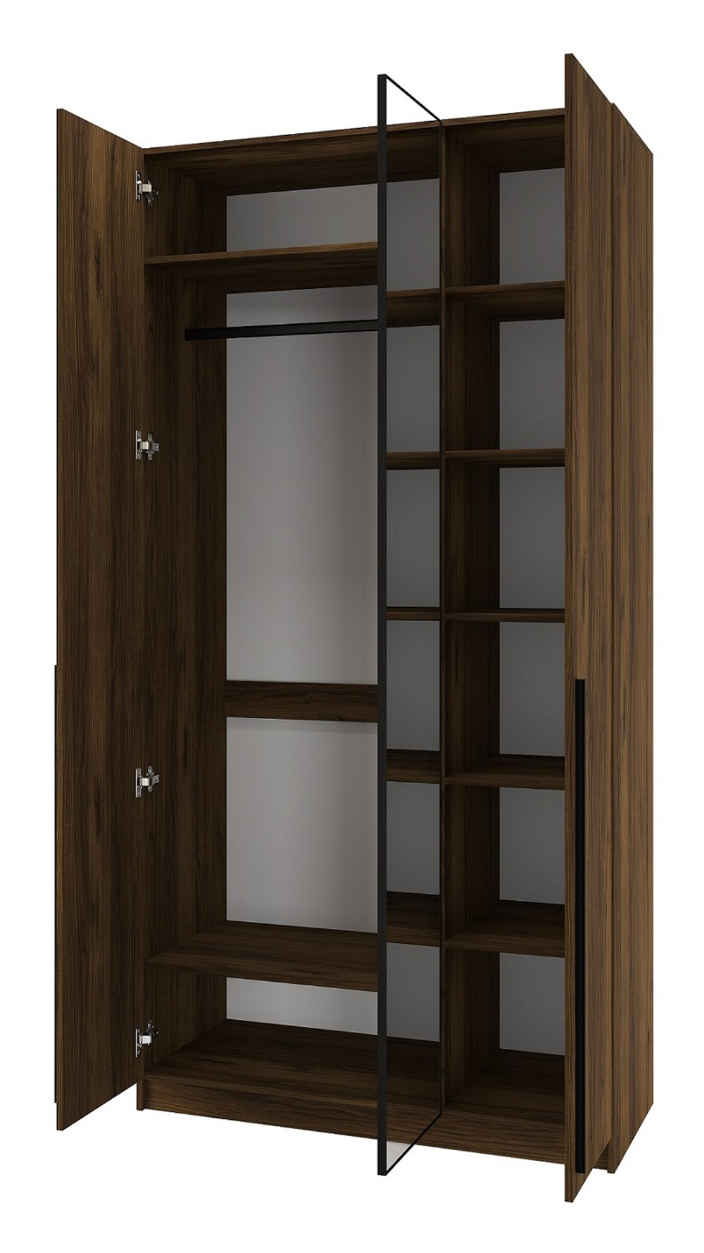 Шкаф 3С/2400 Зеркало ЭЛЬТОН