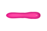 Силиконовый вибратор-кролик с функцией вращения SW3052-hot-pink