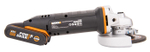 Угловая шлифмашина аккумуляторная WORX WX800