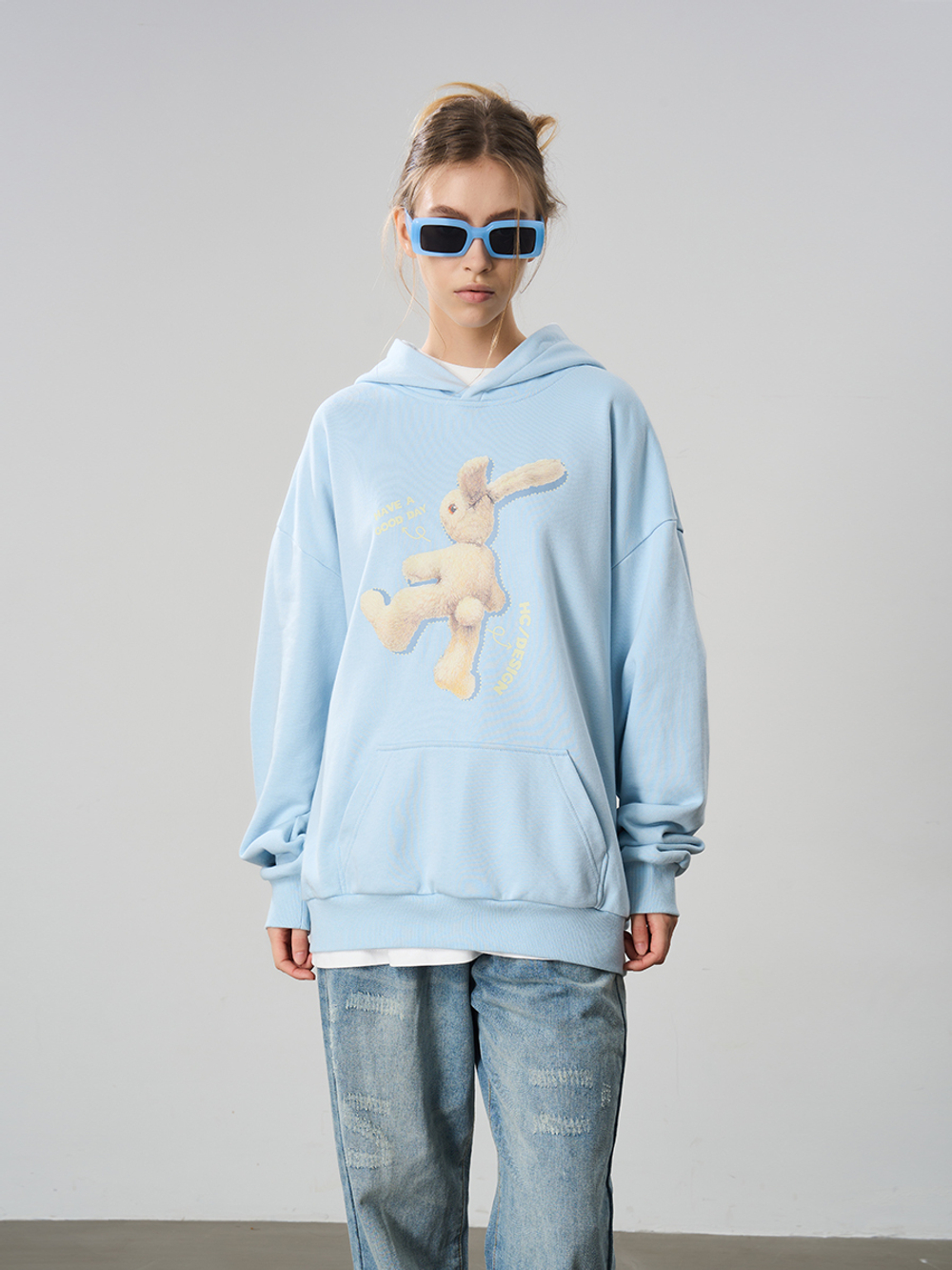 Худи HARSHandCRUEL "Rabbit" Loose fit Hoodie