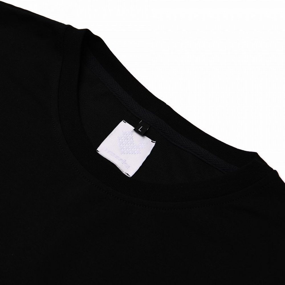 Футболка Heartz «Amane» Layered Kimono Черная