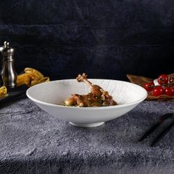 Салатник 1300 мл d 25 см h6,8 cм White Raw Wood P.L. Proff Cuisine [3]