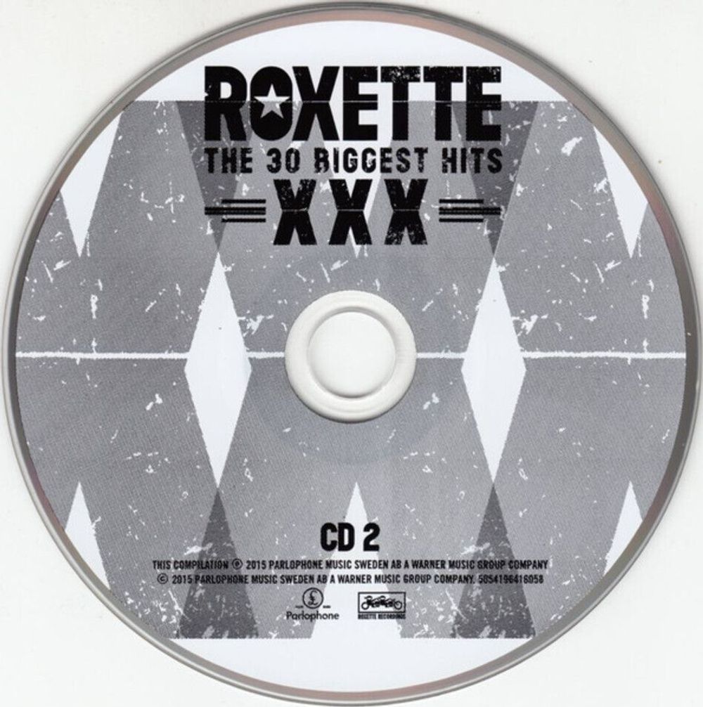 Roxette XXX (The 30 Biggest Hits) 2CD Роксет. Лучшее. Новый запечатанный музыкальный диск