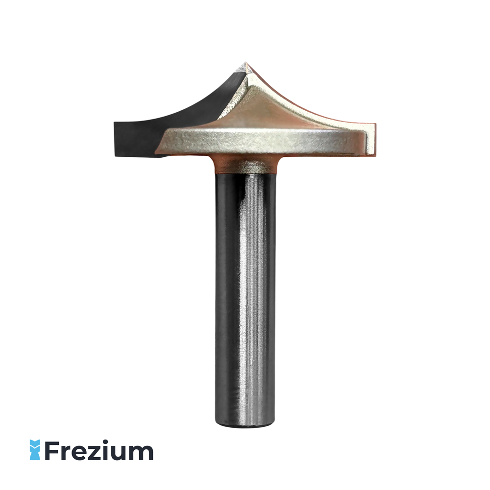 Пазовая фасонная фреза по дереву 34x8x12 R20