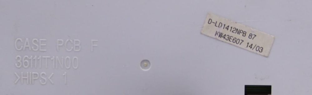 Модуль индикации стиральной машины Daewoo D-LD1412NPB