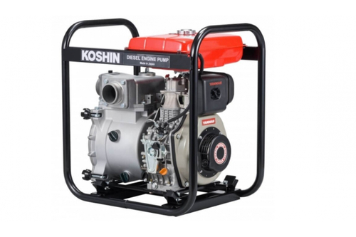 Мотопомпа дизельная для сильнозагрязненных вод Koshin KTY-80D 100545644