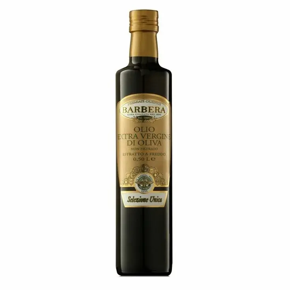 Оливковое масло BARBERA Selezione Unica  Extra Virgin 500 мл Италия