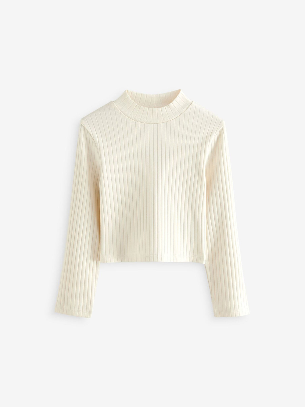 Лонгслив для девочки Next N94-120, 3 шт., Черный, Белый, Молочный