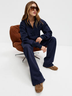 Темно-синие брюки Sean