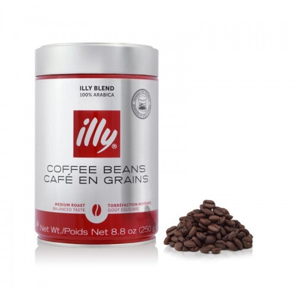 illy Espresso, зерно, средняя обжарка, 250 гр.