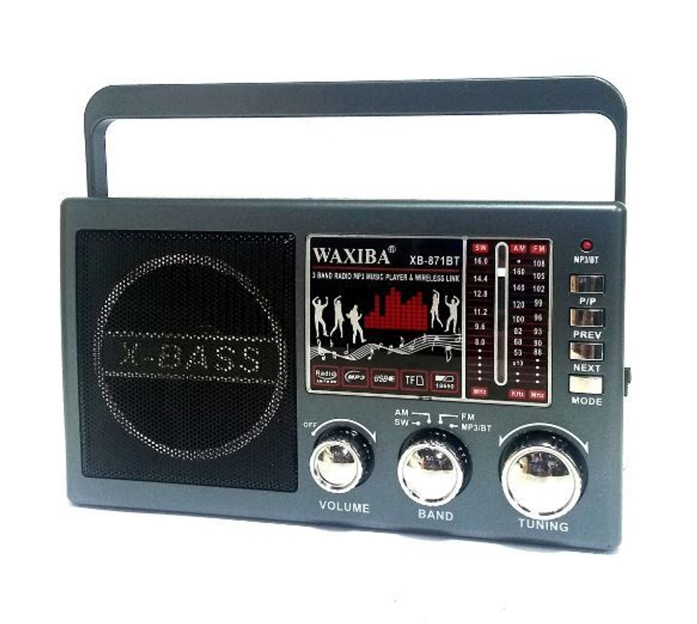 Радиоприемник Waxiba XB-871BT Bluetooth+MP3 плеер