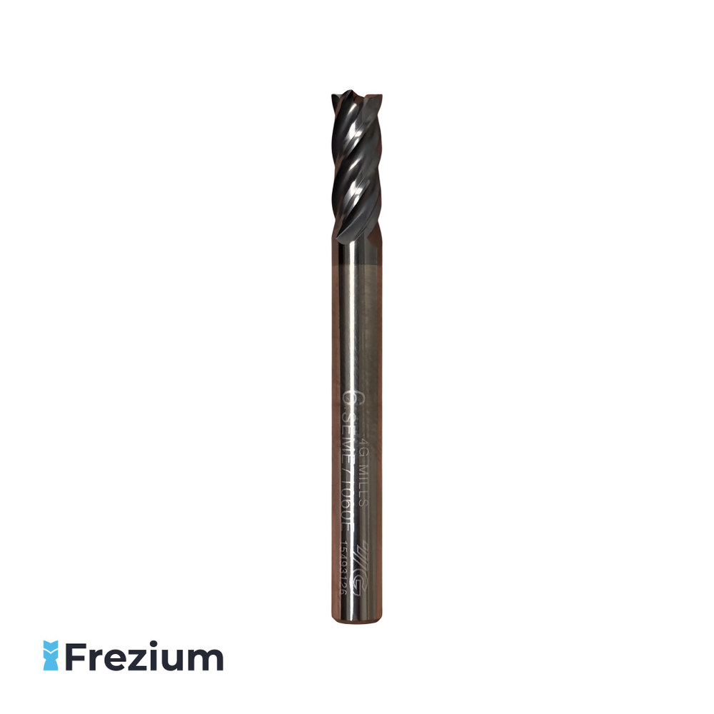 Концевая фреза твердосплавная по металлу &quot;YG-1&quot; (6x6x15x60 Z4; SEME71060E)