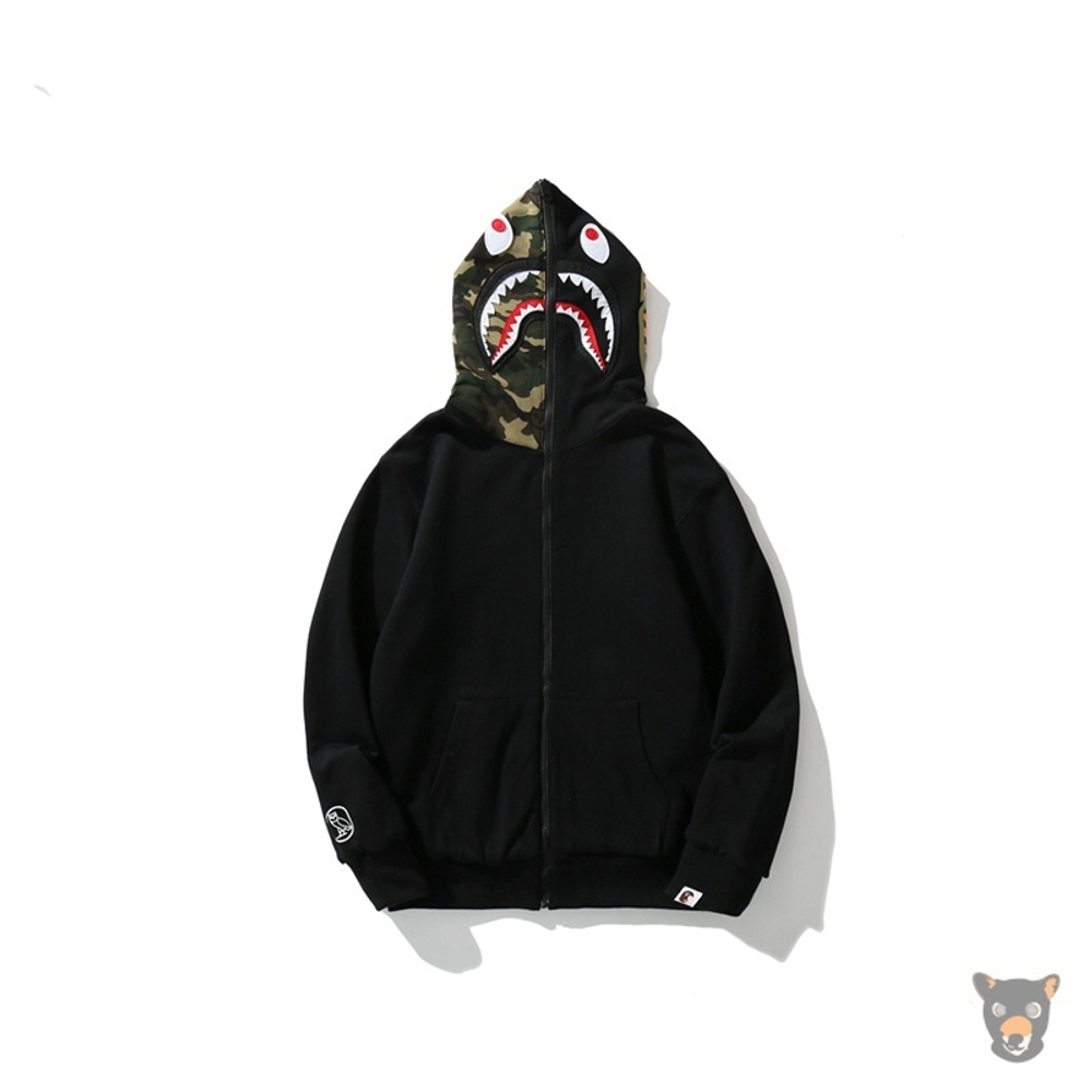 Двустороннее зип-худи Bape x OVO