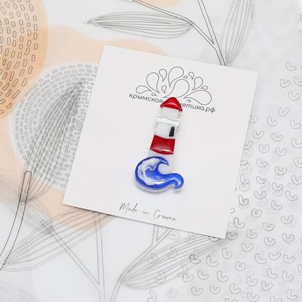 Брошь "Маяк"