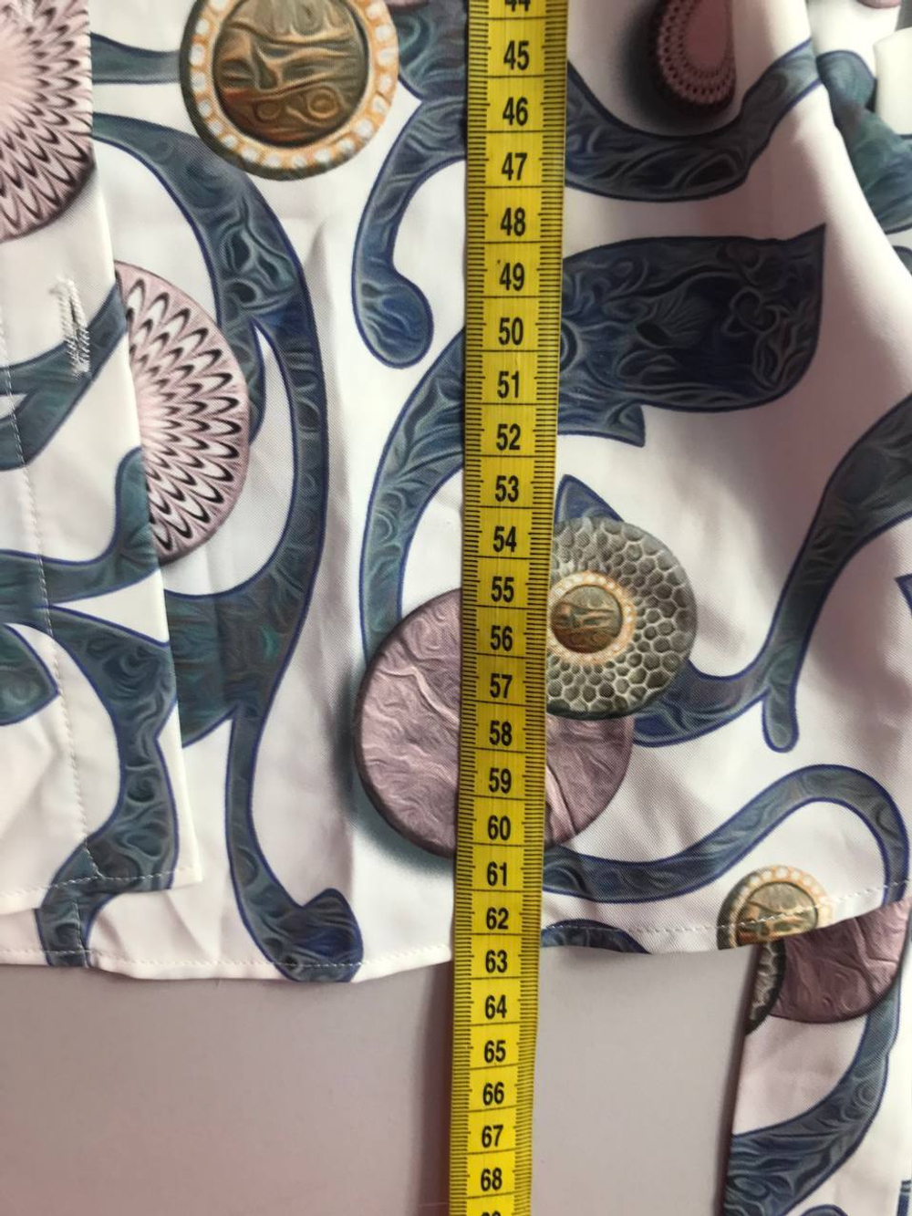 Блузка Prenda с поясом, маркировка 40, визуально 46 размер