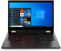 Ноутбук Lenovo ThinkPad L13 Yoga Intel Core i3 10110U, 2.1 GHz, 8192 Mb, 13.3; Full HD 1920x1080, 256 Gb SSD, DVD нет, Intel HD Graphics, WiFi, Bluetooth, Windows 10 Professional, черный 20R50002RT