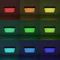 Потолочный светодиодный светильник с пультом ДУ Citilux Купер RGB Черный CL724K105G1