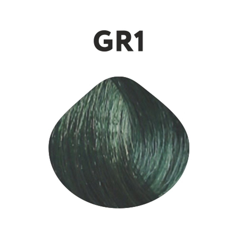 GR1 крем-краска KAARAL Baco Color Collection зеленый корректор - 100 мл.