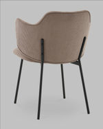 Стул Джиннет NEW велюр капучино