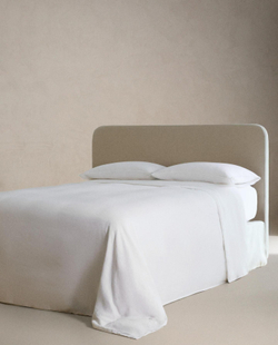 Zara Home - Простыня верхнюю одежду из льна (плотностью 235 г/м2), белый, 270x280 см