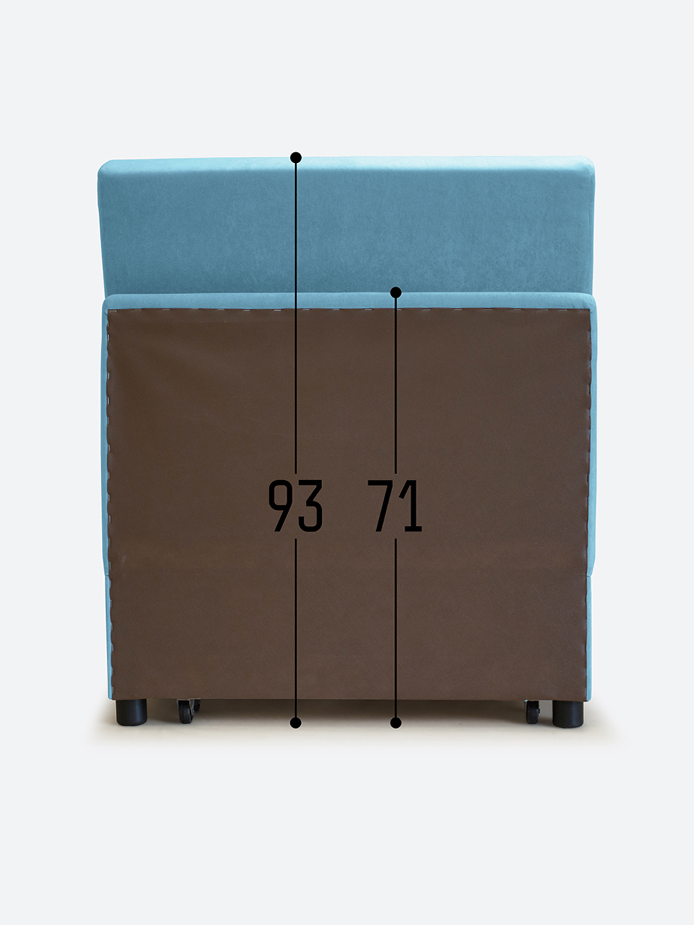 Кресло-кровать "Экономик" 80 см