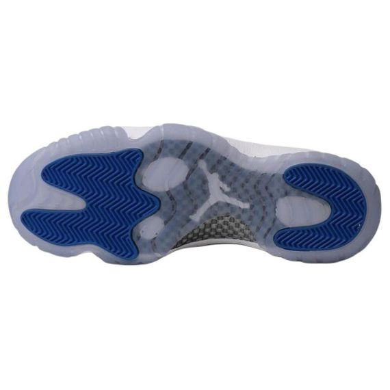 Jordan Air Jordan 11 Винтажные баскетбольные кроссовки Низкие Топы Черный/Белый Мужские