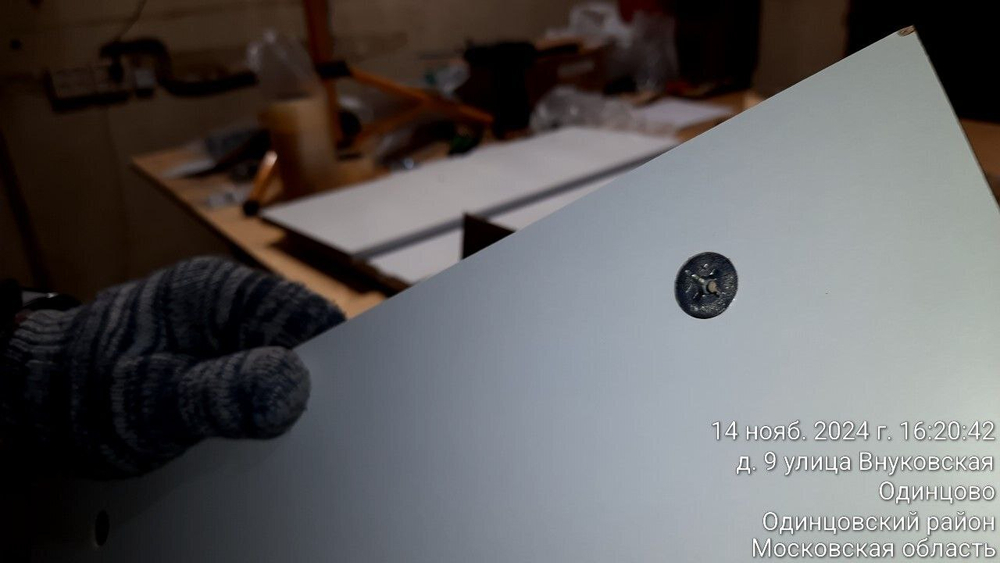 Diamond Стол компьютерный тип 1 80x55x75 Дуб Сонома/Белый, Дисконт (Невозвратный товар!)