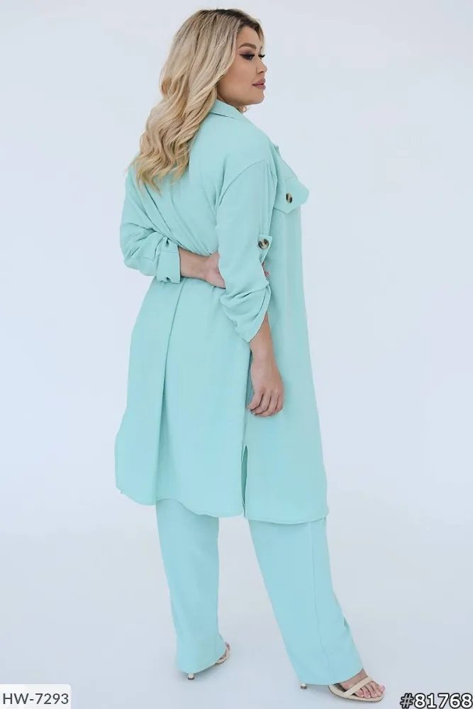 Костюм тройка FI-2783 Фабрика Моды