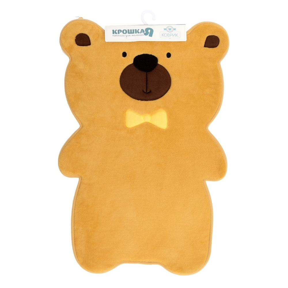 3649037 Ковёр детский «Мишка», 50 × 75 см, велюр, поролон