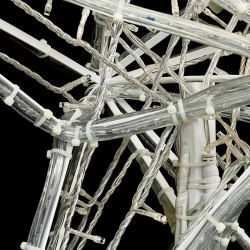 Светодиодная макушка "Кремлевская Звезда" 70 см., Красная, 220В, LTC (LC-13230)