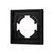 Рамка пластиковая FRM-TENDO-SFPL-1-BK Arlight 054642
